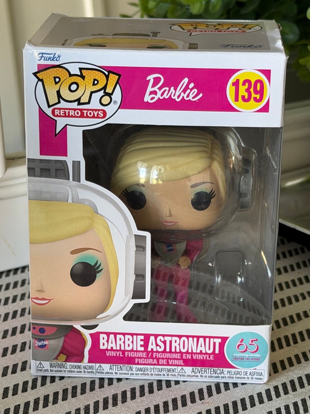 Funko Pop! Retro Toys Barbie Astronaut #139 65th Anniversary 1965 Spacesuit